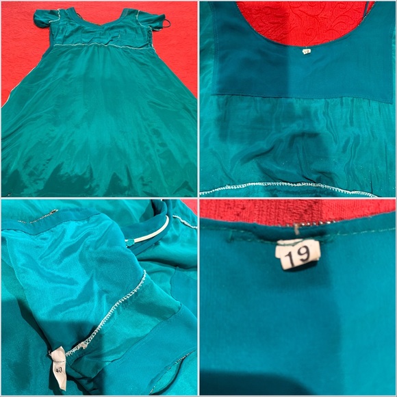 Princess Jasmine Disney-bound Costume  Elegant Beaded Indian Design Dress MED-LG - Picture 12 of 16